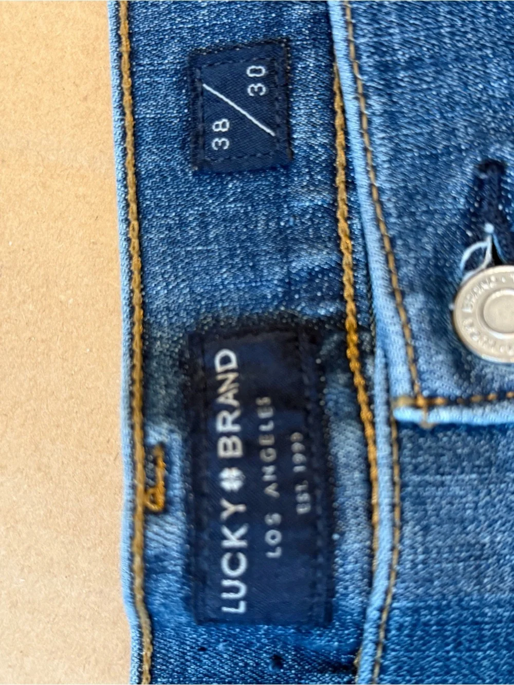 Lucky Classic 221 straight Blue Denim Jeans